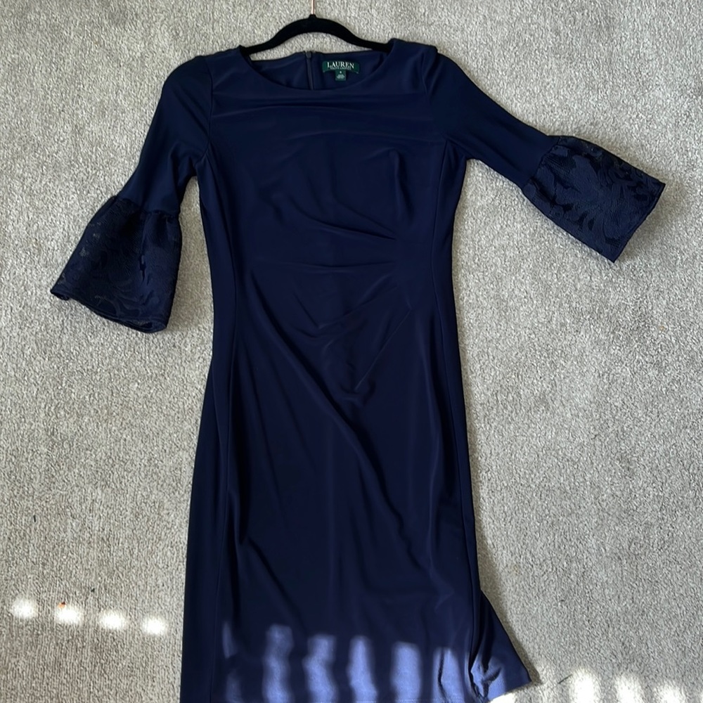 Navy blue dress